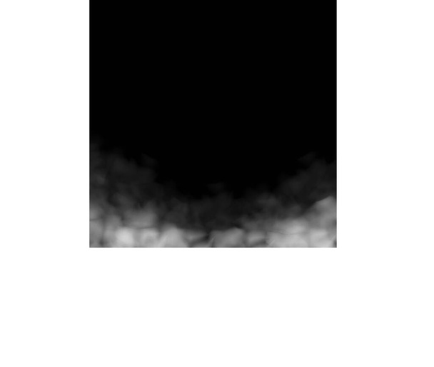 Ilustración de humo o niebla aislada sobre fondo negro, niebla o niebla. EPS 10
 - Vector, imagen