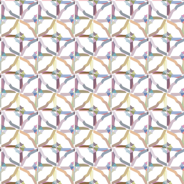Vektor nahtloses Muster mit abstraktem Hintergrund - Vektor, Bild