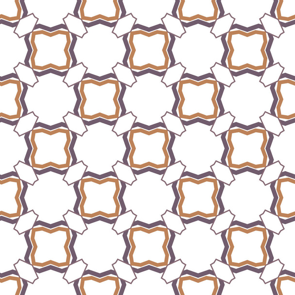 abstract kaleidoscope fabric seamless background, vector illustration  - Vektör, Görsel