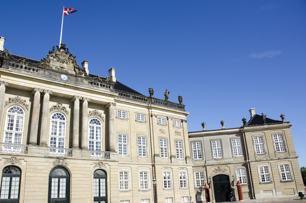 Amalienborg Palace in Copenhagen - Fotoğraf, Görsel