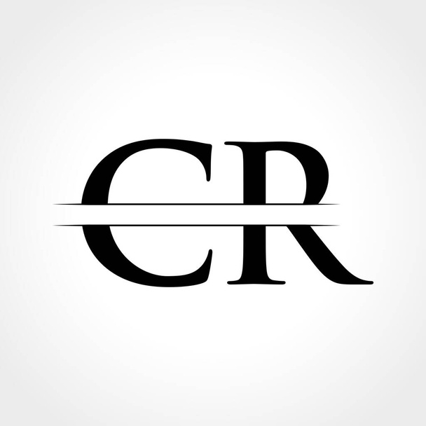Alkuperäinen CR Letter logo Creative Modern Business Typography Vector malli. Creative Abstract Letter CR Logo suunnittelu
 - Vektori, kuva