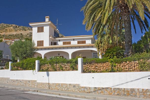 Villa at suuny day in Alicante, Spain - Foto, Bild