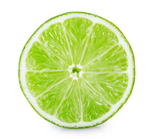 Fresh lime on white background - Photo, Image