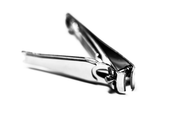 Nail clippers on a white background - Zdjęcie, obraz