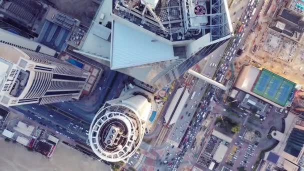 Aerial view of Dubai city.  - Felvétel, videó