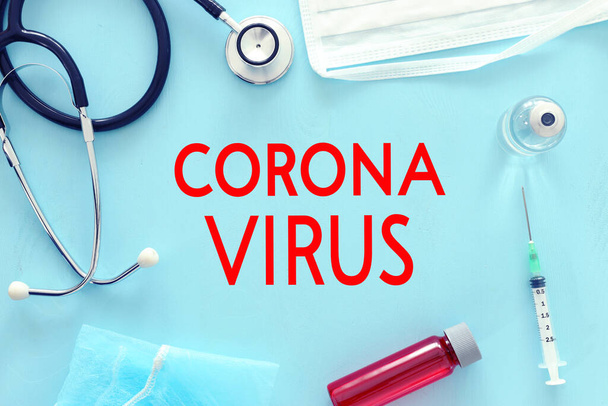 Medical concept of Corona Virus Outbreak. Health care and medical concept - Φωτογραφία, εικόνα