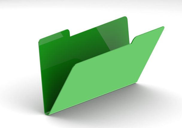 Green folder - Photo, image