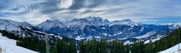 Winter im Berner Oberland, hasliberg meiringen - Foto, Bild