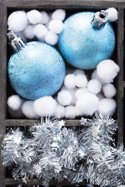 Kara kutu Noel dekorasyonu tam - Fotoğraf, Görsel