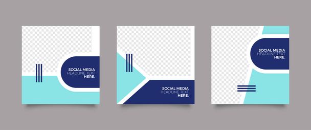 Set of Modern trendy covers idea. Editable simple info banner shop. Slides for app, web design digital style for social media pack. Square handpicked beauty posts, brochure layout design. pr promo - Vector, Image