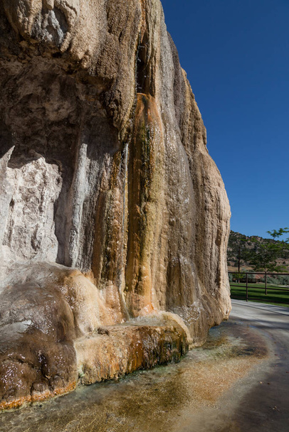 Tepee Fountain στο Hot Springs State Park - Φωτογραφία, εικόνα