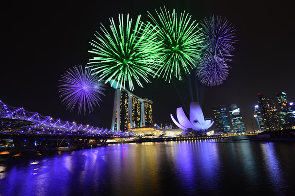 Marina Bay Sands itt: Szingapúr - Fotó, kép