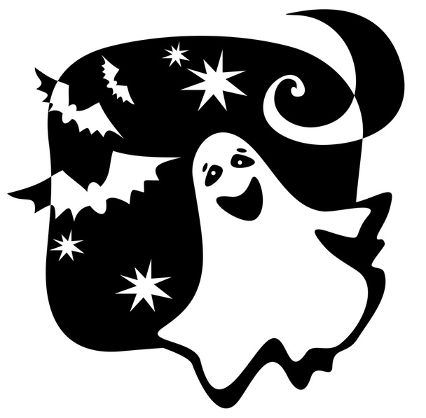 halloween ghost - Фото, зображення