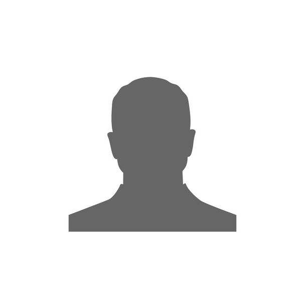 homme profil personne silhouette utilisateur isolé vecteur
 - Vecteur, image