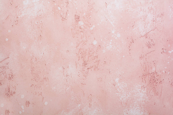 Light pink stone or slate wall. Grunge background. Top view - Fotografie, Obrázek