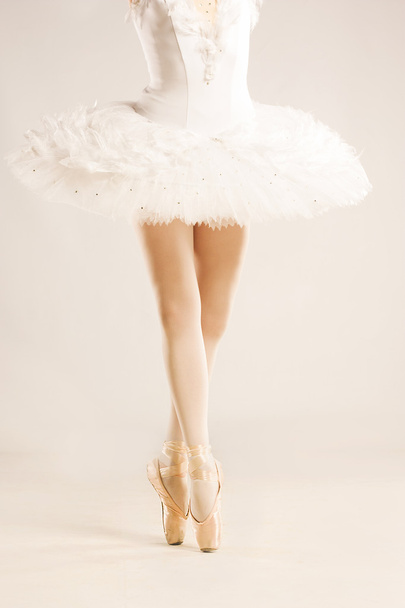 detail of ballet dancer's feet - Photo, Image