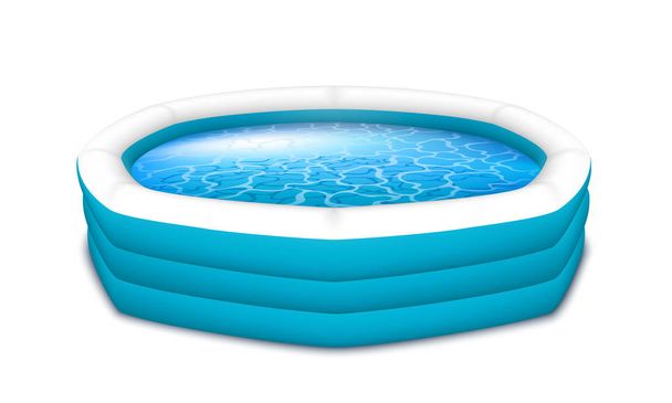 gumový nafukovací bazén - Vektor, obrázek