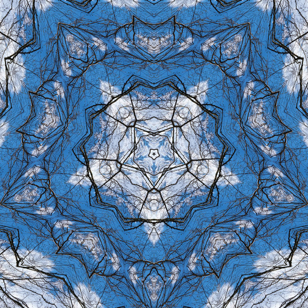 Absztrakt kaleidoszkóp háttér. Gyönyörű multikolor kaleidoszkóp textúra. Egyedi kaleidoszkóp kialakítás. - Fotó, kép