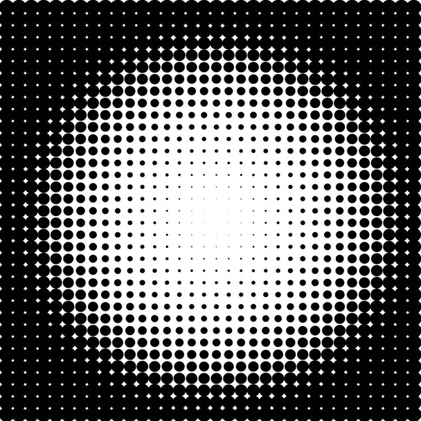 White background with black dots  - Vector, Image