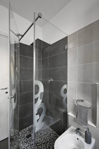 interior shot of a modern bathroom  - Photo, Image