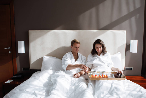 Breakfast in bed. - Photo, Image