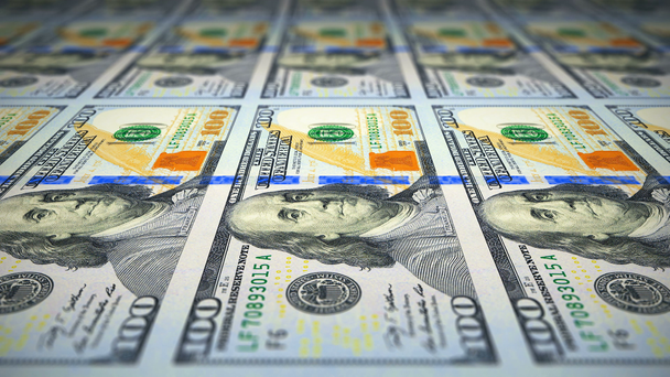 yeni 100 dolarlık banknot Basım - Video, Çekim