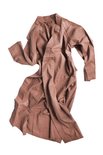 Crumpled bathrobe isolated - Φωτογραφία, εικόνα
