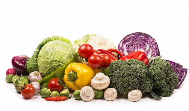 Collection of fresh vegetables - Фото, зображення