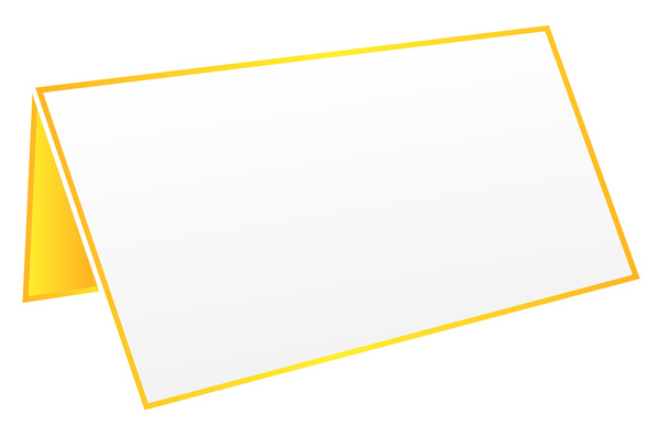 Etiqueta de tabla en blanco
 - Vector, Imagen