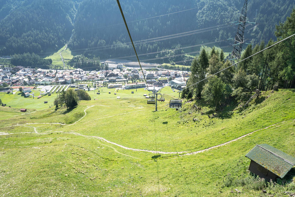 Idylické letní krajina v Alpách - Fotografie, Obrázek