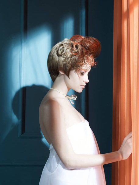 Lady with red hair - Valokuva, kuva