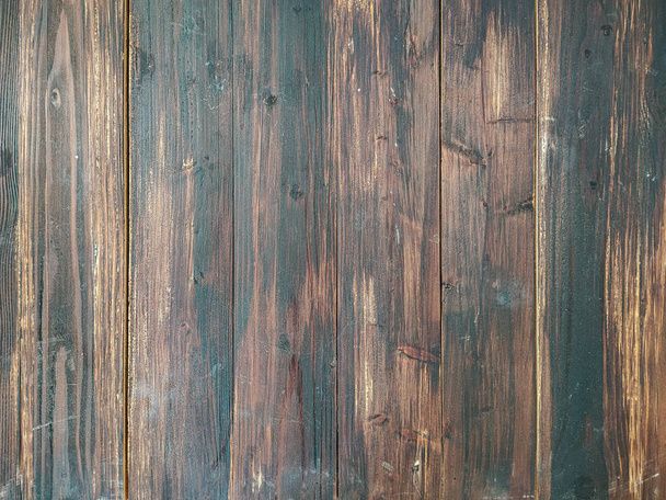 Top old retro vintage aged pastel wood texture wooden background - Фото, изображение