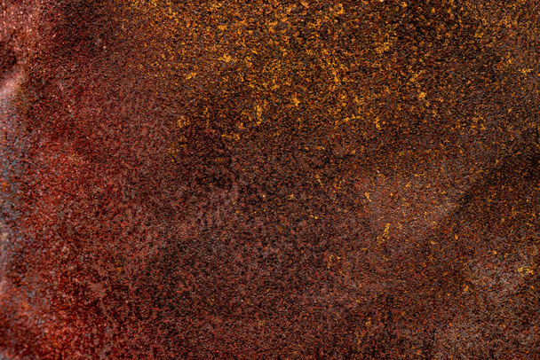 Metal Corrosion Rusty Oxidized Old Texture Surface. Grunge Iron Abstract Background. - Foto, Imagem