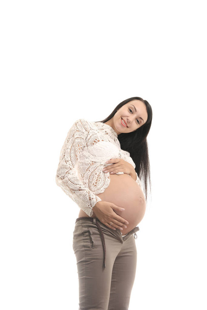 Pregnancy and maternity concept. pregnant woman - Photo, Image
