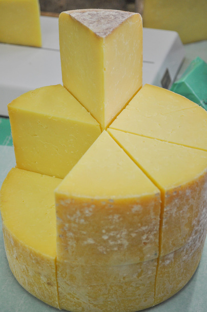 Τυρί Cheddar - Φωτογραφία, εικόνα