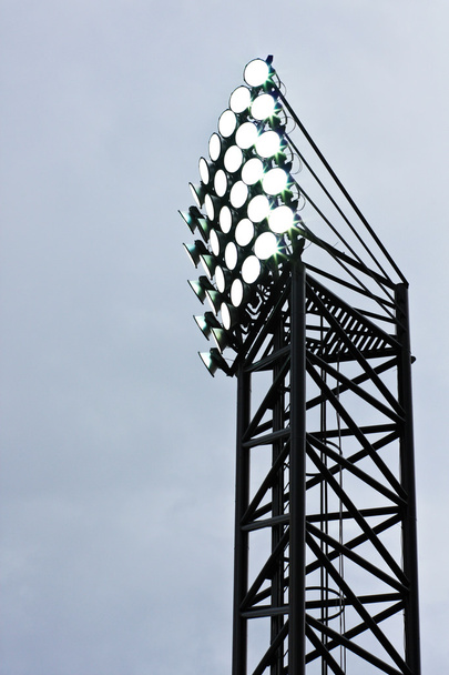 Stadion spotlight (Zoom) - Foto, afbeelding
