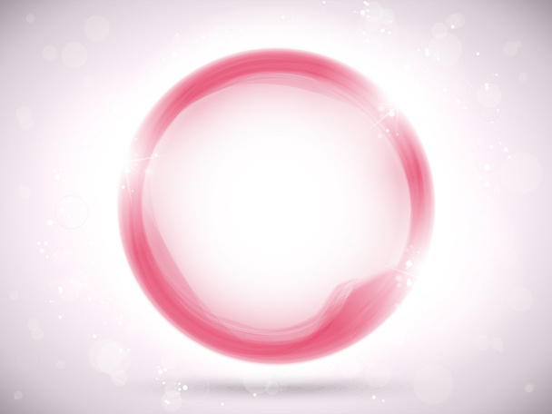 Modern Pink Circle Glowing Effects - Wektor, obraz