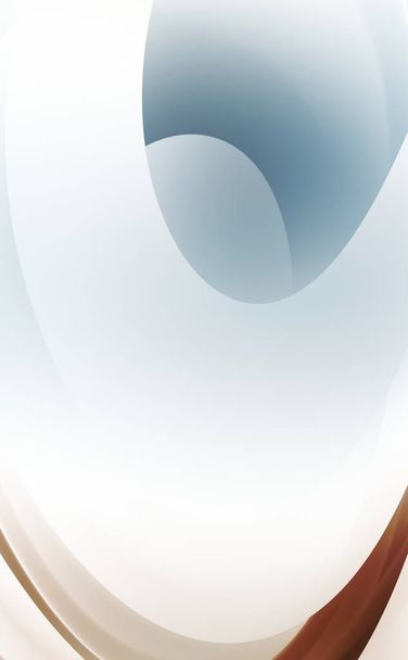 Dynamische trendy eenvoudige vloeiende kleurverloop abstracte koele achtergrond met overlappende lijneffecten. Illustratie voor behang, banner, achtergrond, kaart, boek, pamflet, website. 2d illustratie - Foto, afbeelding