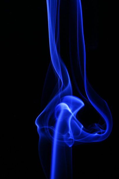 blue smoke - Φωτογραφία, εικόνα