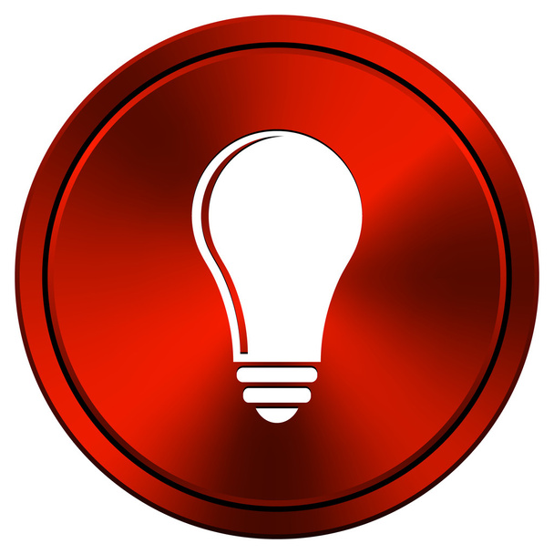 Light bulb - idea icon - Photo, Image