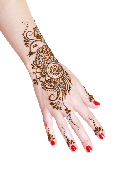henna being applied - Фото, зображення