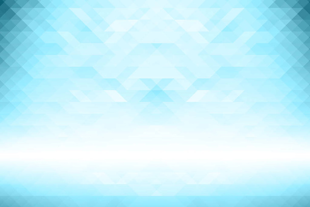 Low poly Abstract background in blue tone - Photo, Image