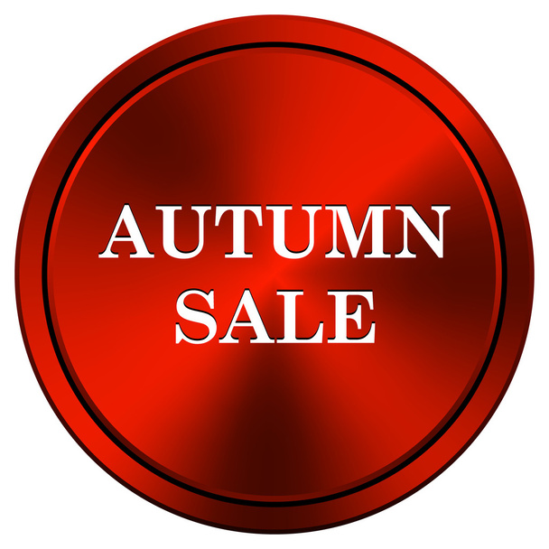 Ícone de venda de outono
 - Foto, Imagem