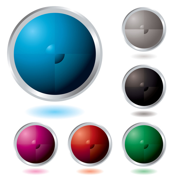 Button divide - Vektor, kép