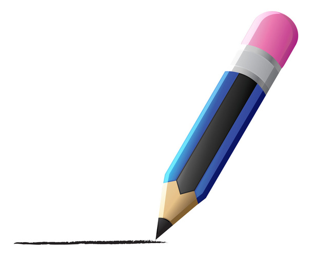 Pencil Icon - Illustration - Vector, Imagen