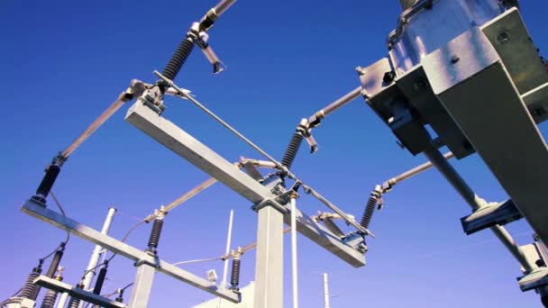 Yüksek voltajlı elektrik santrali mekanik ayırıcı, Elektrik İzolasyonu İzolatörü, Güç İstasyonu - Video, Çekim