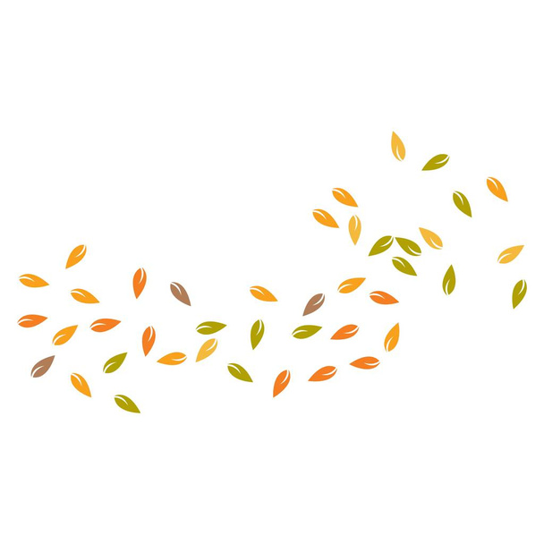 オークの葉の背景  - ベクター画像