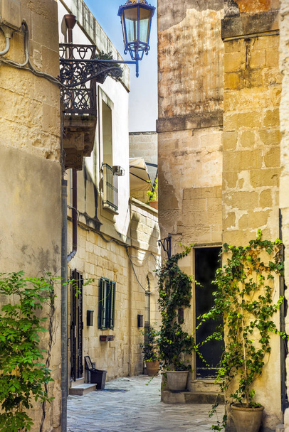 Ve starém městě Lecce Puglia Itálie - Fotografie, Obrázek