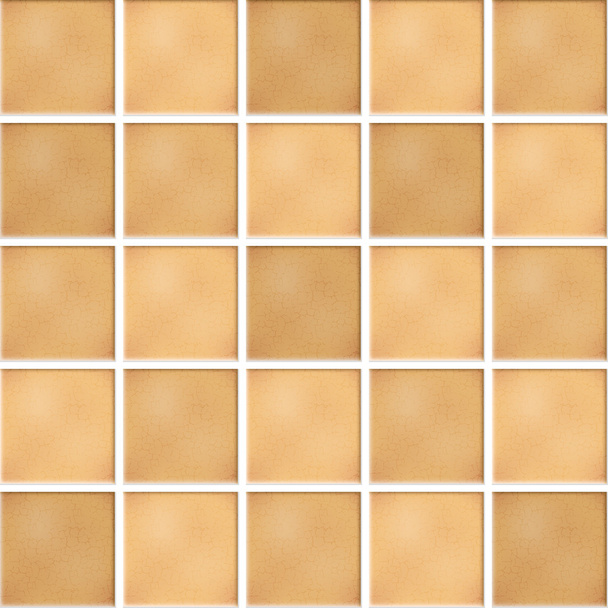 Vector brown tile wall - Vector, afbeelding