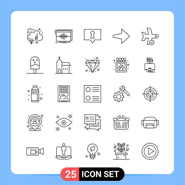 conjunto de iconos creativos universales, simplemente vector Ilustraciones para aplicaciones web y móviles y proyectos
  - Vector, Imagen